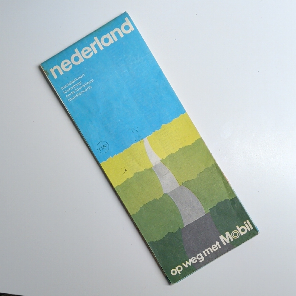 ❤️5/10 Vintage Netherlands Map